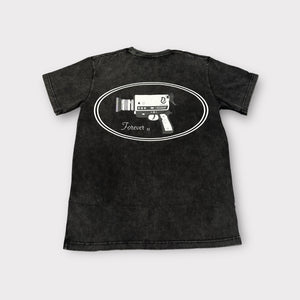 "BTS" T-Shirt (Black Acid Wash)