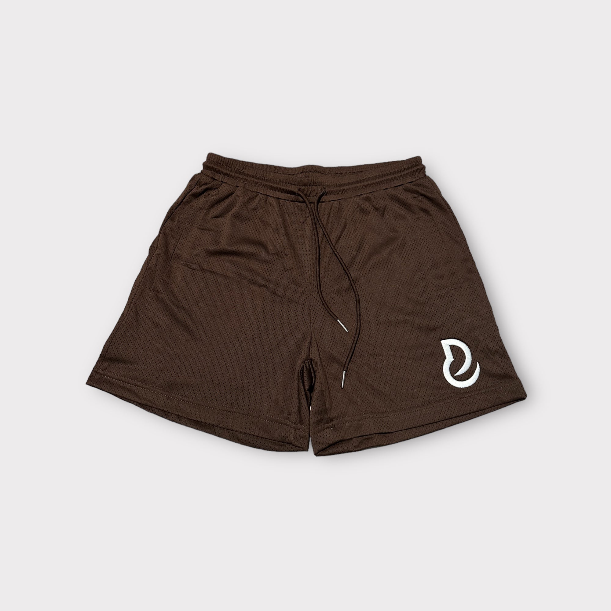 Premium Mesh Basketball Shorts (Espresso)